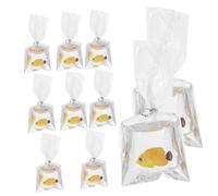 Gadpiparty 10Pcs Resin Fish Bag Charms Small DIY Jewelry Making Craft Findings for Necklaces Bracelets Dangles Durable Adorable Accessories for Handmade Gifts