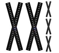 Gadpiparty 10pcs Self-adhesive Fermenting Jar Temperature Strips C Accurate LCD Water Tank Gauge for Homebrew Wine Making Pickle Fermentation Multipurpose Glass Carboy Thermometer for Kitchen