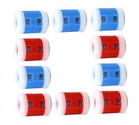 Gadpiparty 10Pcs Small Knitting Needle Row Counters with Rotation Function Random Color Knitting Stitch Markers Set Suitable for Home and Outdoor Use Random Color