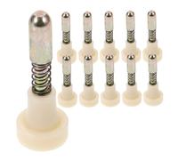 Gadpiparty 10Pcs Spring Loaded Latch Pins Door Latch Rods for Cabinets and Pigeon Cages Easy Install Hardware for DIY Projects Compact for Versatile Use