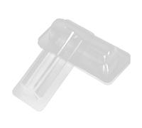 Gadpiparty 10pcs Transparent Lip Balm Money Holders Card Containers for Cash Id Credit Cards Compact DIY Pouches for Organizing Storing Essentials for Travel Daily Use