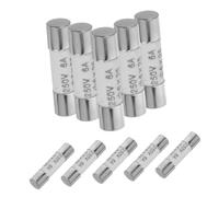 Gadpiparty 10pcs Tube Fuse Kit Assortment for Digital Multimeter Durable and Easy to Replace for Electrical Circuit Protection and Accurate Measurements