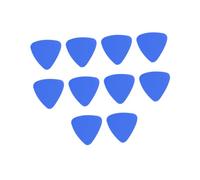 Gadpiparty 10pcs Ultra Thin Triangle Mobile Disassemble Tools Kit Portable Cellphone Opener for Tablets Smartphones Premium Plastic Pry for Easy Opening of Adhesive Sealed Devices
