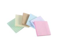 Gadpiparty 12 Pcs Mini Candy Color Memo Note Pads Portable Ruled Pocket Notebooks for School Office Home Supplies with Assorted Yellow Blue White Kraft Pink Green Each Random Color