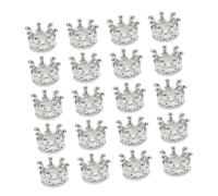 Gadpiparty 120pcs Alloy Mini Crown Charms for Diy Jewelry Making Crown Pendants for Necklace Bracelet Earring Decoration for Christmas Crafts and Jewels Craft Projects