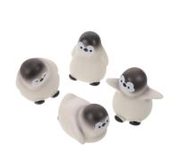 Gadpiparty 12pcs Adorable Miniature Penguin Figurine Resin Ornament with Stable Flat Base for DIY Scene Creation and Winter Micro Landscape Decoration, Christmas Accent Ornament