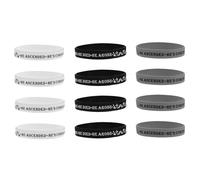 Gadpiparty 12pcs Bible Silicone Wristbands for Adults, Comfortable and Skin Friendly Faith Bracelets, for Religious Gatherings and Inspirational Gift Giving