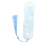 Gadpiparty 12pcs Chinese Style Bookmark Decorative Books Chinese Style Pendant Book Accessories Aesthetic Bookmarks Reading Accessories for Women Cute Tassel Sky-Blue
