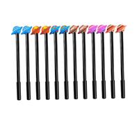 Gadpiparty 12Pcs Creative Planets Charm Neutral Pens for Students Smooth Writing Plastic Sign Pens with Ergonomic Design Colorful School Stationery for Journaling Drawing and Note Taking