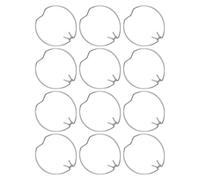 Gadpiparty 12pcs Lamp Retaining Spring Clips for Mr11 Bulbs and Downlights, Iron Material Spring Structure and Flattened Arm, Universal Compatibility, Effortless Installation for Commercial