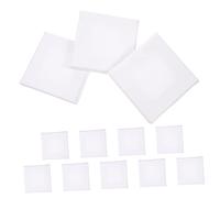 Gadpiparty 12Pcs Mini Oil Painting Frames Square Canvas Boards with Edges Safe Surface DIY Creative Art Boards for Oil Painting Craft Projects