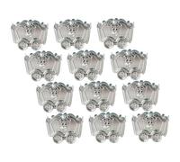 Gadpiparty 12pcs Mini Silver Mining Car Candy Boxes Creative Wedding Treat Containers for Party Favors Multi Functional Ornament and Jewelry Holders Smooth Surface Safe and Reliable Design