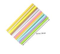 Gadpiparty 12Pcs Origami Star Paper Strips for Folding Eco Friendly Paper for DIY Crafts Handmade Lucky Star Decoration for Creative Activities Random Color