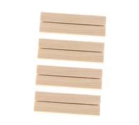 Gadpiparty 12pcs Wooden Photo Memo Holders Stump Shape Table Card Clips for Wedding Party Restaurant Menu Display Rustic Desk Organizer Home Office Decoration
