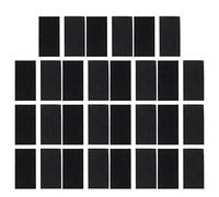 Gadpiparty 15 Sets of Double Sided Hook and Loop Tape Strips with Strong Adhesive Backing, Nylon Poly Blends Material, Easy to Use and Leaves No Traces, for DIY on Glass and Walls