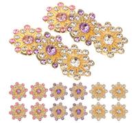 Gadpiparty 150Pcs Sparkling Rhinestone Embellishments for DIY Jewelry and Crafts Chic Rhinestone Decorations Light for Hair Accessories Dress and Home Decor
