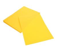 Gadpiparty 150pcs Yellow Colored Cardstock A4 Sheets Thick Double Sided Paper with Smooth Printing and Multi-Pen Compatibility for Crafts and Creative Tasks