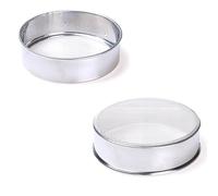 Gadpiparty 15cm Stainless Steel Flour Sieve with Fine 60 Mesh Screen, Rust Resistant and Effortless Sifting, for Bread and Cookies Baking, Advanced Kitchen Baking Tool