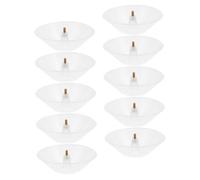 Gadpiparty 15pcs Plastic Oil Collecting Cup for Range Hood Oil Collection Grease Cup Replacement Kitchen Hood Catcher Bowl for Waste Collection