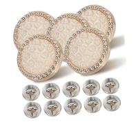 Gadpiparty 15pcs Resin Round Coat Buttons for Sewing DIY Craft Projects Durable Replacement for Jackets Sweaters Sleepwear Easy to Sew Buttons for Clothes