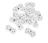 Gadpiparty 15pcs Soft Cloth Safety Noses for Crochet Dolls Handmade Plush Animal Nose Accessories for Bear Dog Stuffed DIY Craft Supplies with Realistic Design