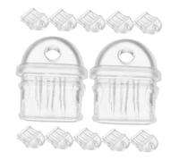 Gadpiparty 15pcs Transparent Type C Phone Dust Plug USB Charging Port Covers Dust Grime Protectors PVC Material Compatible with Smartphones