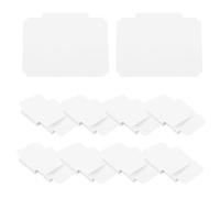 Gadpiparty 16pcs Removable Clip-On Basket Labels with Chalkboard Writable Tags, Plastic Hanging Shelf Label Clips for Wire Baskets, Storage and Kitchen Organization