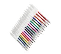 Gadpiparty 18pcs Vibrant Glitter Gel Pens Fine Tip Highlighters for School Journaling and Drawing Sparkling Marking Pens with Eye Catching Finish for Creative Projects and Office Supplies