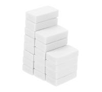 Gadpiparty 18pcs White Soft Erasers for Artists and Students Clean Finish Sketch Eraser Complete Removal of Pencil Marks Without Residue for Art Exams Office and School Use