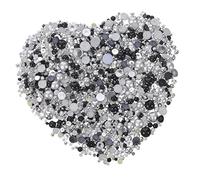 Gadpiparty 1bag Nail Patch Imitation Half Pearl Bead and Flatback Rhinestone for Delicate Nail Art for Manicure Supply and Household Decor Use As Charm Decorative Art Accessory