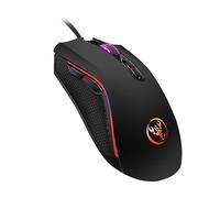 Gadpiparty 1pc Dpi Glowing Gaming Mouse Multi-color Led Backlight for Comfortable Computer Use Accessory for Gamers and Home Office Black