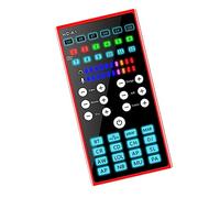 Gadpiparty 1Pc Professional Mobile Sound Card Voice Changer for Live Streaming Durable Audio Mixer with Intelligent Noise Reduction for Broadcast and Vlog Use