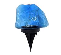Gadpiparty 1pc Solar Stone Lamp Outdoor Garden Light Rated Lawn Lamp for Decoration Creative No Electricity Required Weatherproof for All Seasons
