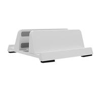 Gadpiparty 1pc Vertical Laptop Stand Adjustable Desktop Holder for Laptops Tablets and Phones Durable Abs Material Space Saving Design for Use