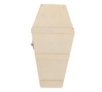 Gadpiparty 1pc Wooden Coffin Storage Box for Halloween Candy Decorative Present Packaging Lightweight Halloween Ornament for Parties Bars and Haunted Houses