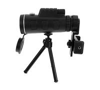 Gadpiparty 1set Monocular Telescope Smartphone Holder High-resolution Night for Bird Watching Hiking and Outdoor Activities Lightweight and Portable Design