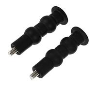 Gadpiparty 1set Toilet Seat Fixing Screws with Expanding Rubber Bolts Durable and Toilet Seat Tightening Replacements for Covers Easy Install Fit 2pcs