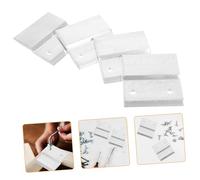 Gadpiparty 2 Pairs Heavy Duty Aluminum Z Clips Picture Frame Mounting Brackets French Cleat Wall Hangers for Mirrors Art Photos and Panels Easy Installation