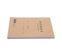 Gadpiparty 2-Part English Invoice Receipt Book for Small Business, Transport-Ready Quality Paper, Quick to Fill Design, 100 Pages Per Book, for Office Order Purchase Management and Tracking