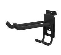 Gadpiparty 2 pcs Heavy Duty Multi Purpose Wall Storage Hook Double Layer Design for Garage Garden Durable Practical Hanging for Tools Bikes and Bulky Items