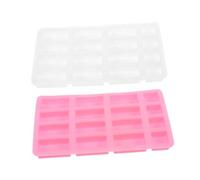 Gadpiparty 2 Pcs Mini Bricks Mold for Sand Table DIY Silicone Brick Moulds for Building Models Creative Craft Tool for Decorations Enhances Hand-Eye Coordination and Imagination