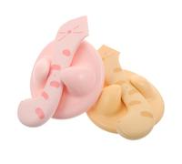 Gadpiparty 2 Set Compact Pet Can Lids with Spoon for Dog and Cat Food Airtight Freshkeeping Covers and Multiuse Feeding Spatula Opener for Various Can Pet Treat Storage and Stirring