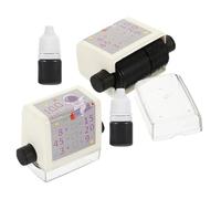 Gadpiparty 2 Sets Compact Plastic Math Roller Stamps for Automatically Generating Addition and Subtraction Problems Within 100, for Onthego Learning and Elementary Students
