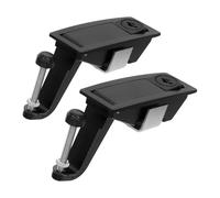 Gadpiparty 2 Sets Electric Cabinet Panel Lock with Flush Mount Paddle Latch Zinc Alloy Material Hand Operated Compression Latch for Electrical Cabinets Suitable for Residential and Commercial