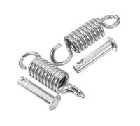 Gadpiparty 2 Sets Heavy Duty Swing Hangers Hooks Kit with Spring Buffer System for Smooth Outdoor Indoor Hanging Chairs and Hammocks Quick Installation Steel Suspension Portable Porch Basket