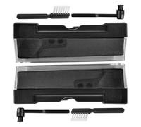 Gadpiparty 2 Sets Record Cleaning Brush Kit for Vinyl Turntable Static Dust Record Cleaning Brush Static Maintenance Tools