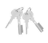 Gadpiparty 2 Sets Refrigerator Door Locks with Keys Cylinder Freezer Lock Replacement for Glass Doors Chest Airtight Seal Strong Security for Fridge Cabinet Toolbox