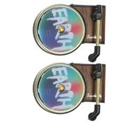 Gadpiparty 2 Sets Retro Record Player Air Freshener Car Vent Clips with Fragrance Discs Versatile Pe Material Car Decoration Enhancing Vehicle Interior Stylish Vintage Design