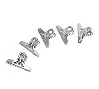 Gadpiparty 20 Pcs Stainless Steel Sketch Fixing Clips Document and Photo Clamps for Home Office School Use Smooth Surface Easy Grip Versatile Applications