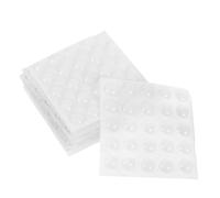 Gadpiparty 200 Pcs Transparent Silicone Door Stoppers with Strong Adhesive Clear Bumper Pads for Quiet Close Cabinet Refrigerator Door Stop Wall Protector from Furniture Easy Stick